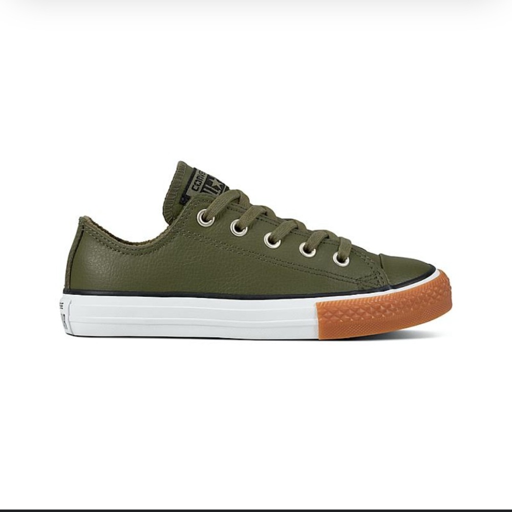 Converse Forest Green Kids Sneakers